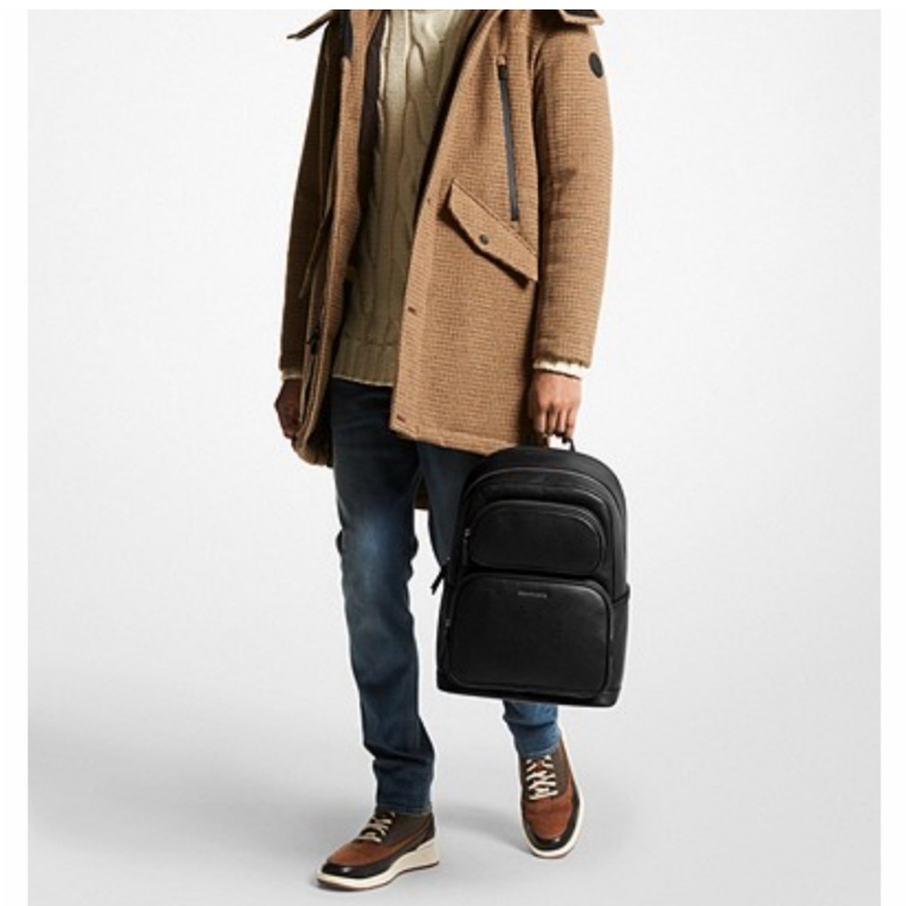 Michael Kors Cooper Leather Backpack 5223‎ - Picture 7 of 13